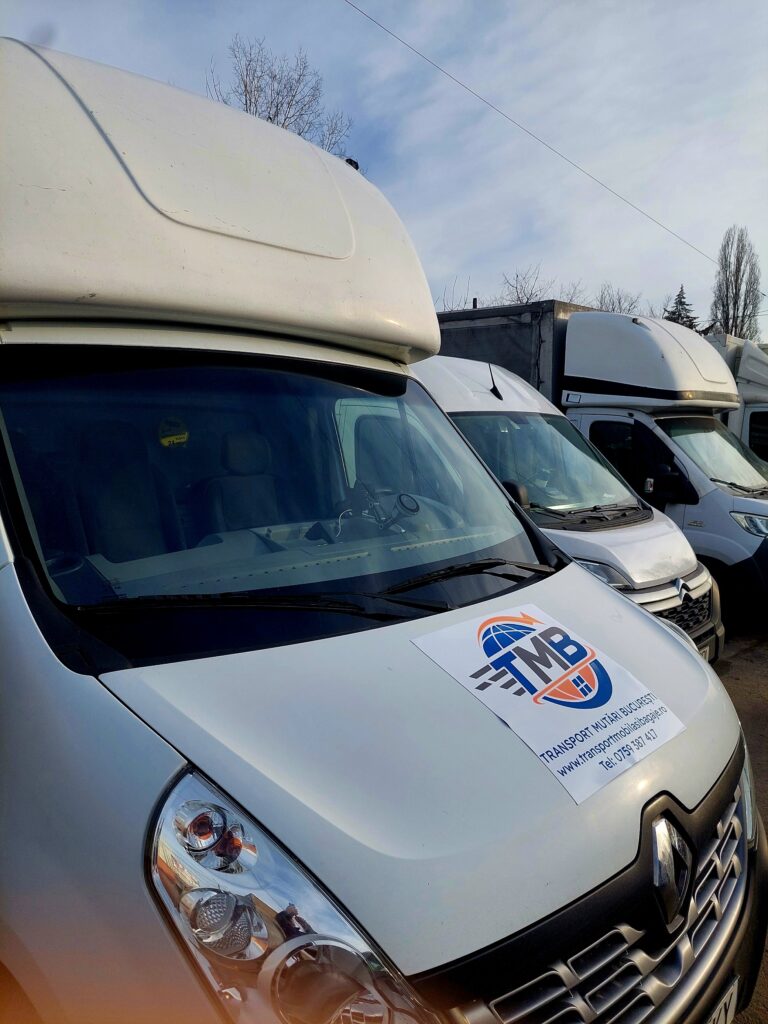 Camioane de 3,5 tone, gata de incarcare mobila si bagaje