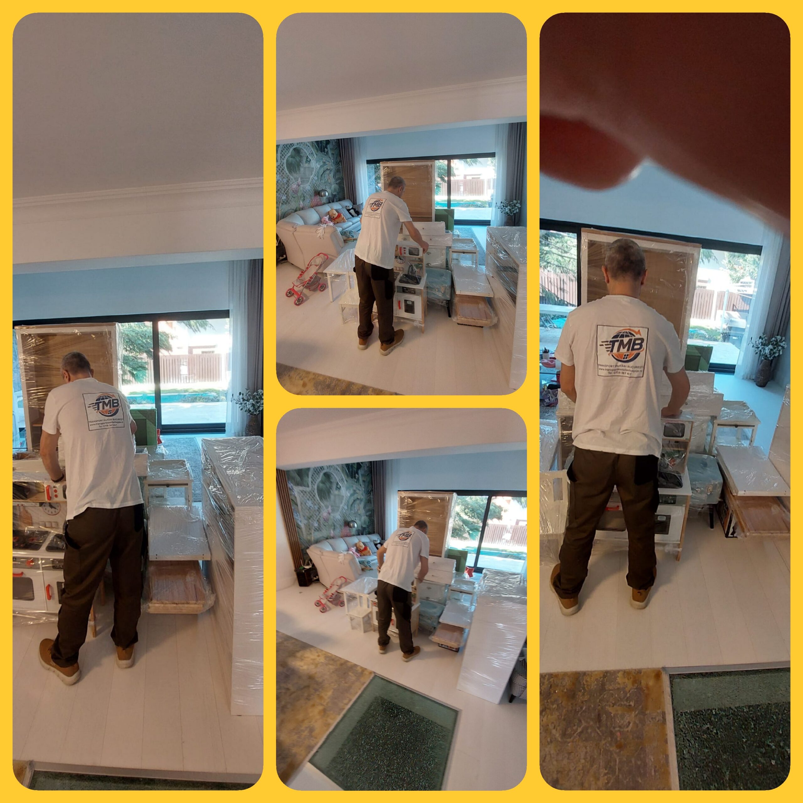 Mutare mobila si bagaje in Ilfov